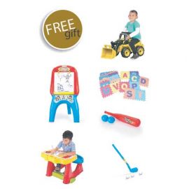 Heavy Duty Metal Playground - Recreational Park - Kindergarten - Primary & Secondary School  (Free Gift)