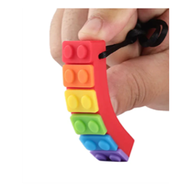 Chew necklace block shape