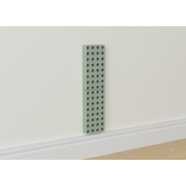 100L x 400H Outdoor STEM WALL Plastic Bases