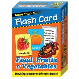 Flash Card - Food, Fruits & Vegetables
