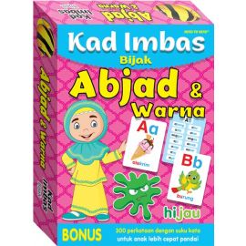 Kad imbas - Abjad & Warna