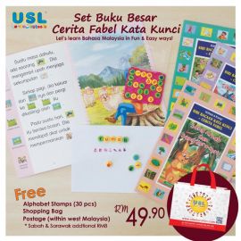 Set Buku Besar Cerita Fabel Kata Kunci