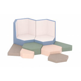 Staircase Luxury Sofa Set 