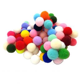 Assorted Pom Poms (150 pcs)