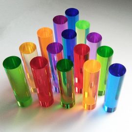 Acrylic Colour Pegs Set (40pcs) – Sorting & Fine Motor Toy