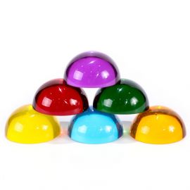 Acrylic Half Spheres Set (8pcs) – Light Panel Sensory Toy