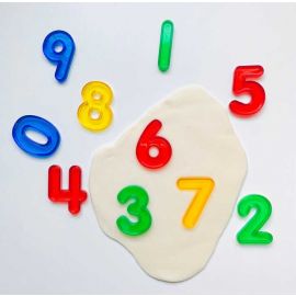 Transparent Colorful Numbers Set – Kids Learning Toy