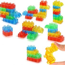 Transparent Building Blocks (90pcs) – Creative Learning Toy