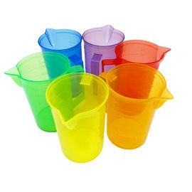 Rainbow Jug Set (6pcs) – Water Play Learning Toy