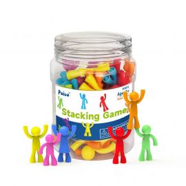 Rainbow Counting Pebbles 36pcs