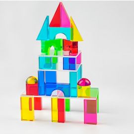 Acrylic House Blocks 28pcs