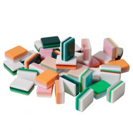 Rainbow Wooden Blocks 21pcs