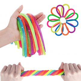 Glitter Stretchy String Fidget (6pcs) – Sensory Toy