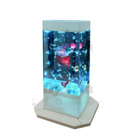 Bubble Aquarium Cube