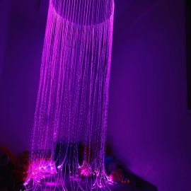 Round Fiber Optic Curtain