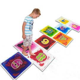 Number Liquid Floor Tiles – Educational Sensory Tiles