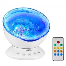 Ocean Wave Projector Light– Relaxing LED Room Projector