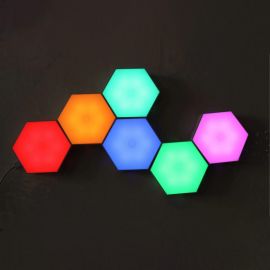 Honeycomb Light Panels (6pcs) – Touch LED Wall Lights