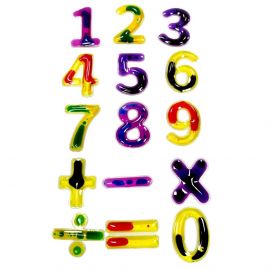 Sensory Liquid Numbers (10pcs) – Textured Counting Toy