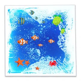 Liquid Ocean Play Mat – Sensory Water Play Mat for Kids