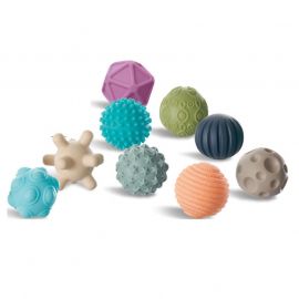 Sensory Texture Ball Set (8pcs) – Touch & Grip Development Toy