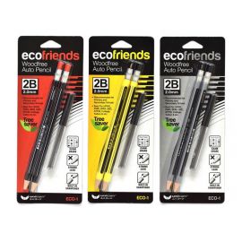 Wood Free Auto Pencil Set (24/box)