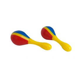 Mini Plastic Maracas 12.5cm