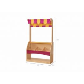 Grocery Stand with Roof