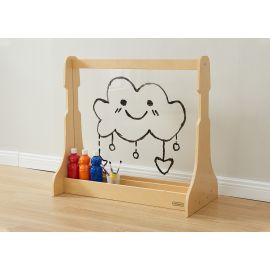 Toddler Painting Window