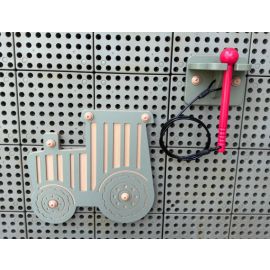 Indoor or Outdoor STEM Wall Tractors
