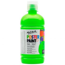 Fluoro Green Poster Paint