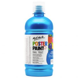 M.Bright Blue Poster Paint