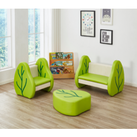 Leaf-Themed Modular Sofa