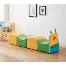 Caterpillar Modular Benches Stool