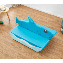 Ocean Series Double-Sided Reading Sofa - Shark