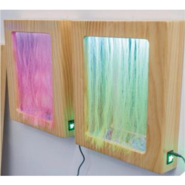 Interactive Tactile Curtain Light Box 