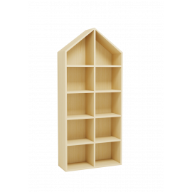 10 Compartment High Display Shelf 
