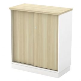 Low Cabinet Sliding Door (Same High as Table) 