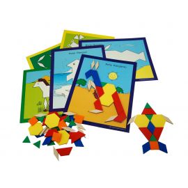 Pattern Blocks wt Activity Cards