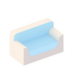 double Color-matching sofa