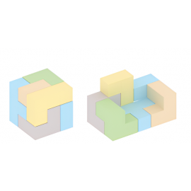 Russian Tetris Blocks Set