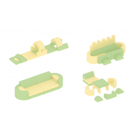 Diverse Building Blocks Set