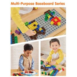 20cm Giant Building Plate | Multipurpose Pegboard and Baseboard Series