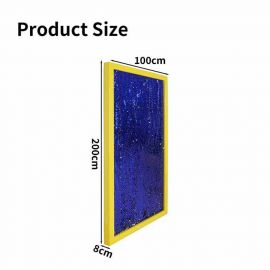 Two-Tone Fish Scale Panel