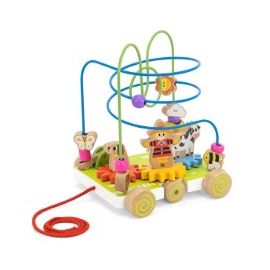 Pull Along with Wire Beads and Turning Gears 