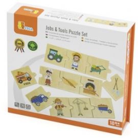 Jobs & Tools Puzzle Set 