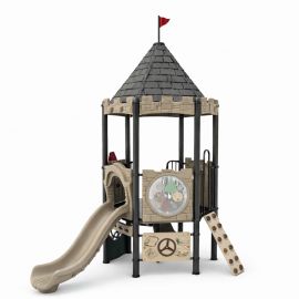 Atlanta Castle - Set G (Dark Green & Tan)