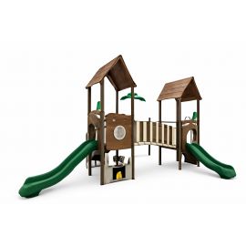 Atlanta Treehouse - Set E (Brown & Dark Green)