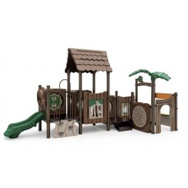 Atlanta Treehouse - Mini Set A(Brown & Dark Green)