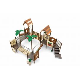Atlanta Treehouse - Set B (Tan & Brown)